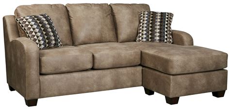 Benchcraft Alturo Queen Sofa Chaise Sleeper with Memory Foam Mattress ...