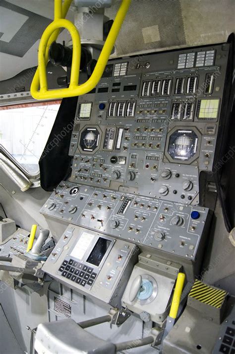 Apollo lunar module interior - Stock Image - C014/9300 - Science Photo ...