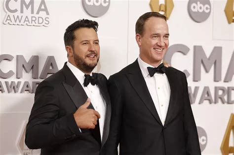 Luke Bryan, Peyton Manning Deliver a Real Monologue at CMA Awards