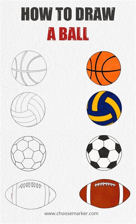 How to Draw a Ball Easy for Beginners Step by Step :) | Easy drawings ...