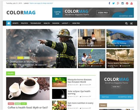 25+ Best Free Responsive Magazine WordPress Themes 2020