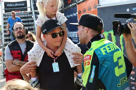 Photos: former Ferrari driver Kimi Raikkonen at Vantaa for 2023 MXGP of Finland