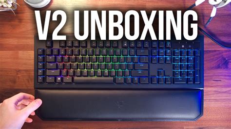 Razer Blackwidow Chroma V2 Unboxing! - YouTube