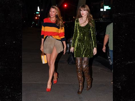 Taylor Swift Enjoys Girls' Night Out With Blake Lively In NYC