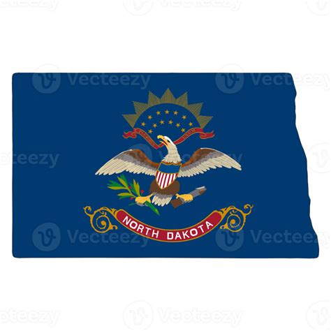 North Dakota Flag - State of America 26804038 PNG