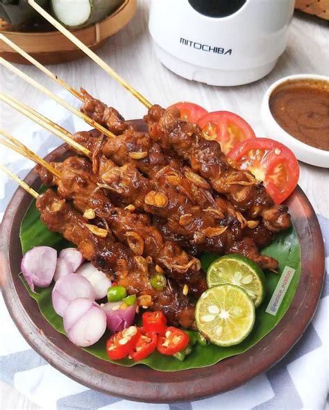 Sate Ayam & Bumbu Kacang | Resep Koki