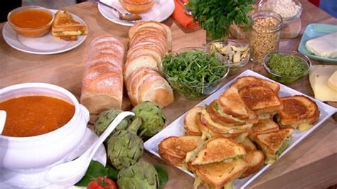 Carla Hall Recipes on 'GMA': Tomato-Sweet Potato Bisque and Artichoke Pesto Grilled Cheese for ...