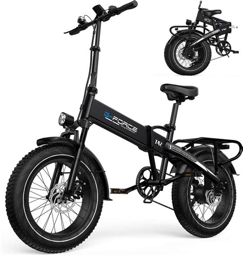 Electric Bike, Folding Electric Bicycle for Adults, 750W Motor, 48V 20A Removable Battery 20"x4 ...