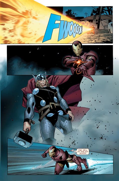 Thor VS Iron Man (Post-Civil War) – Comicnewbies