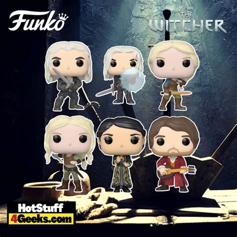 2023 NEW Netflix The Witcher Season 3 Funko Pops! Get Ready!