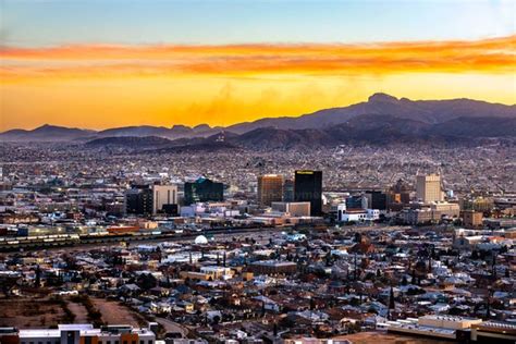 El Paso Skyline Photo El Paso Scenic Drive Sunset El Paso - Etsy