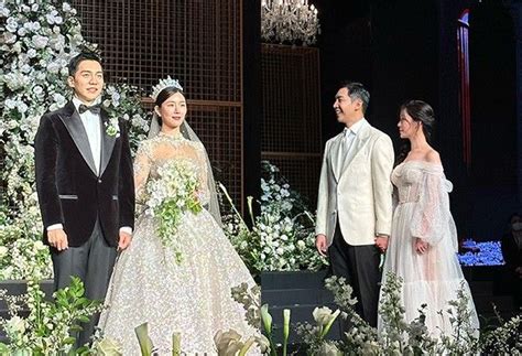 Lee Seung Gi marries Lee Da In in private, star-studded ceremony ...