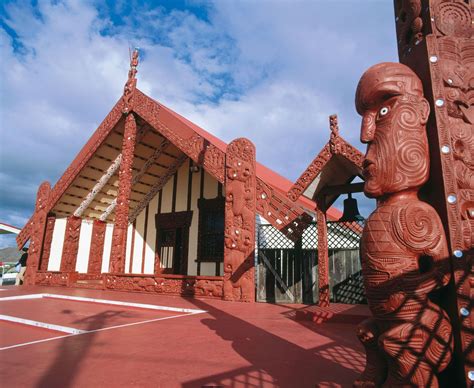 Rotorua: Maori meetinghouse | Rotorua new zealand, Maori, Rotorua