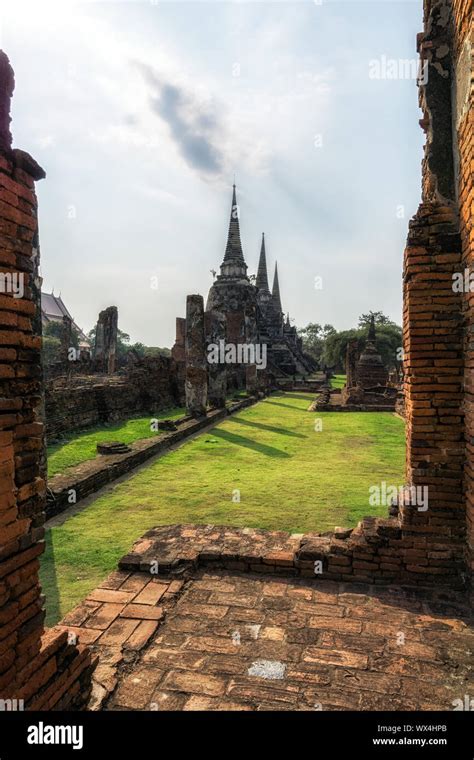 Wat Phra Si Sanphet Stock Photo - Alamy