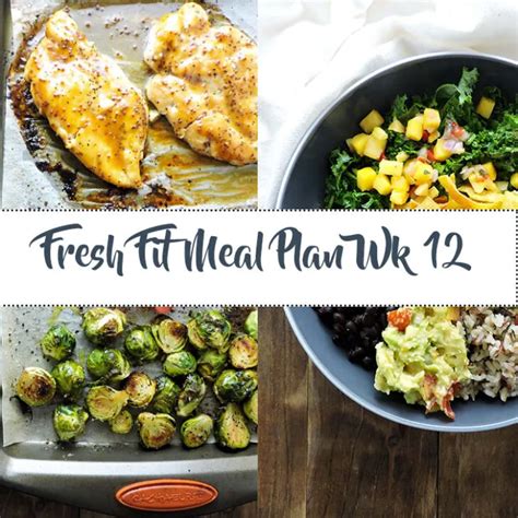 Fresh Fit Meal Plan Guide Week 12 - Fresh Fit Kitchen