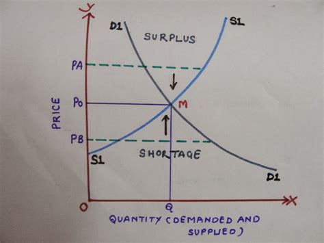 ECONOMICS: Equilibrium through Demand Curve and Supply Curve