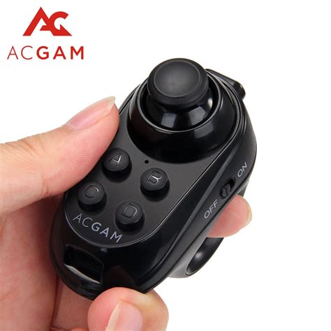 ACGAM R1 Bluetooth 4.0 Wireless Remote Gamepad VR Remote Mini Game Controller Joystick for ...