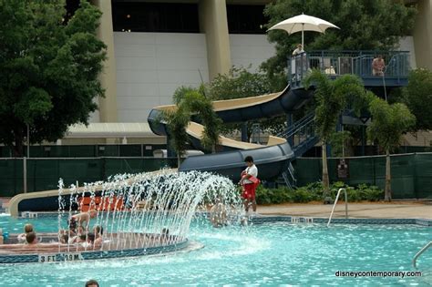 The Pools of Disney's Contemporary Resort | Disney's Contemporary Resort Fan Site