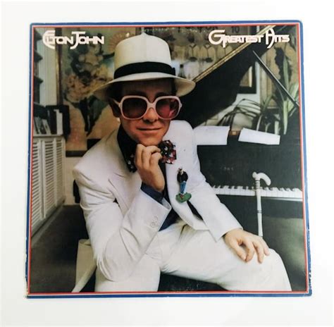 Vintage Elton John Greatest Hits LP Record Vinyl Album 1970s - Etsy