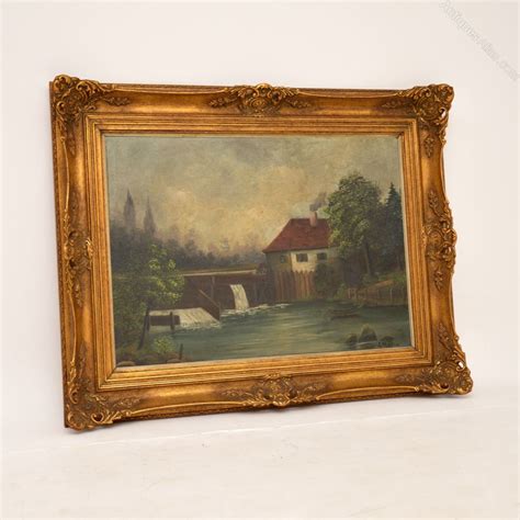 Antiques Atlas - Antique Landscape Oil Painting