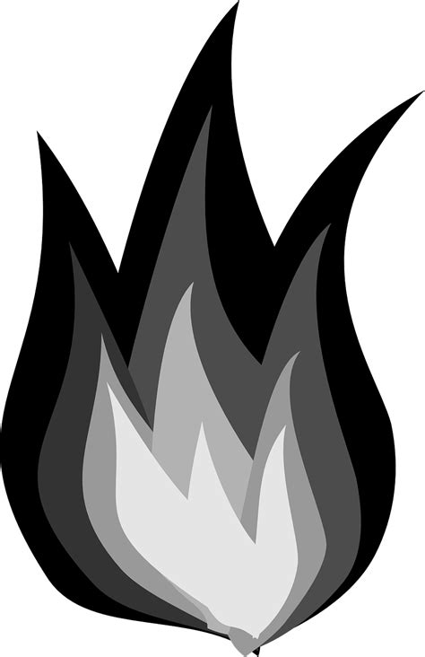 Flames Outline Drawing - Drawing.rjuuc.edu.np