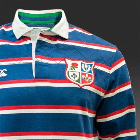 Canterbury British & Irish Lions Since 1888 L/S Rugby Shirt - Faded ...