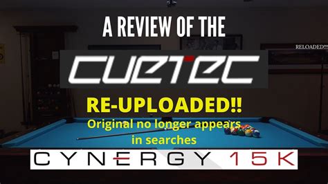 Review: Cuetec Cynergy 15K Carbon Fiber Shaft review! Is it any good ...