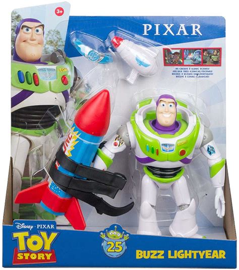 Toy Story 25th Anniversary Buzz Lightyear Action Figure Mattel - ToyWiz