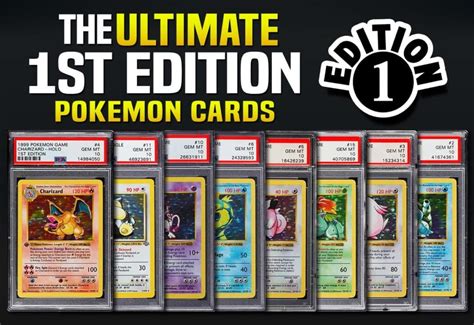 Most valuable 1st Edition Pokemon Cards Checklist & Price Guide