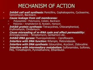 Antimicrobials | PPT