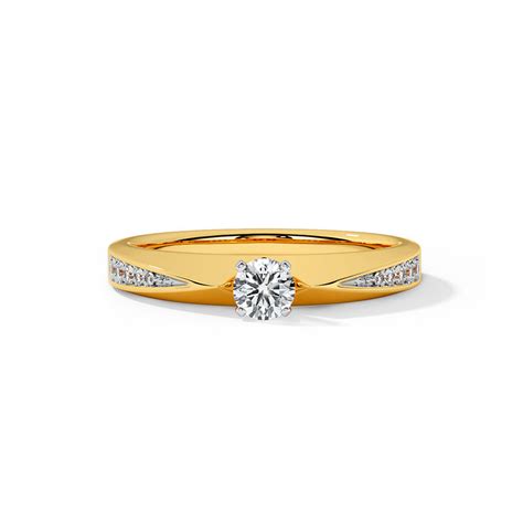 Meridian Solitaire Ring | Radiant Diamond Ring For Women | CaratLane