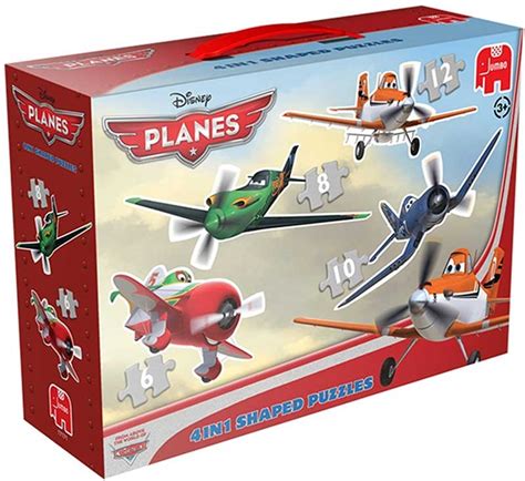 Disney Planes 4 In 1 Shaped Puzzle Wholesale