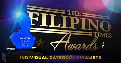 Introducing the finalists for The Filipino Times Awards 2019 ...