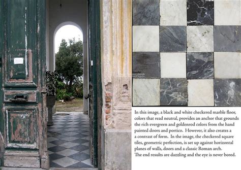 Antique Black and White Nero & Bianco Carrara Marble Checkered Stone Floors - Historic ...