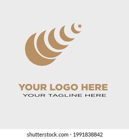 Moon Star Logo Your Company Stock Vector (Royalty Free) 1991838842 | Shutterstock