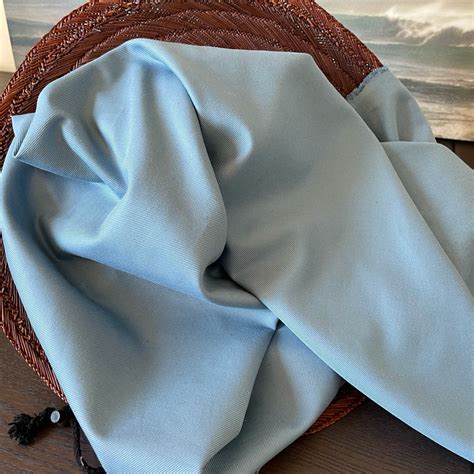 Cotton TENCEL™ Modal Linen Blend Twill Fabric Polinesia | Etsy