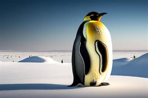 Premium AI Image | Emperor Penguin isolated on white background