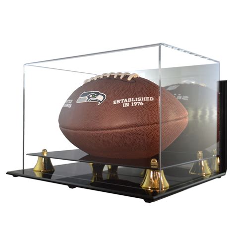 Football Premium Display Case Wall Mountable | Free Shipping ...