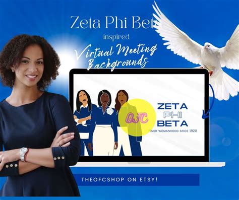 Zeta Phi Beta Zoom Backgrounds - photos and vectors