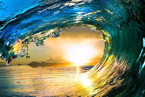 Wave Sunset - Plastic Oceans International