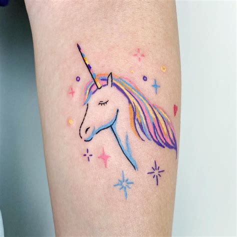 Details 77+ tiny unicorn tattoo - in.cdgdbentre