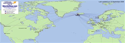 Virtual Icelandair - Destinations