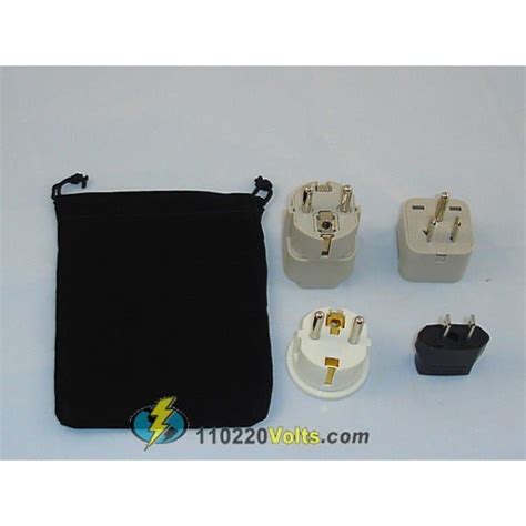 Buy Philippines Power Plug Adapters Kit with Travel Carrying Pouch