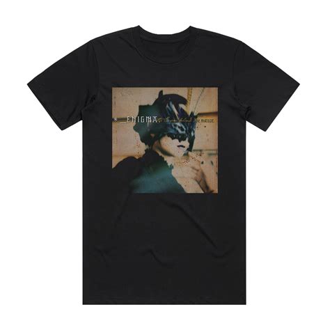 Enigma The Screen Behind The Mirror Album Cover T-Shirt Black – ALBUM ...