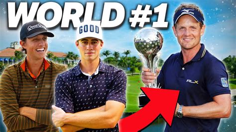 We Challenged Former World #1 Golfer To An 18 Hole Match - YouTube