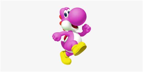 Yoshi Wallpaper Titled Pink Yoshi - Super Mario Yoshi Png - 500x371 PNG ...