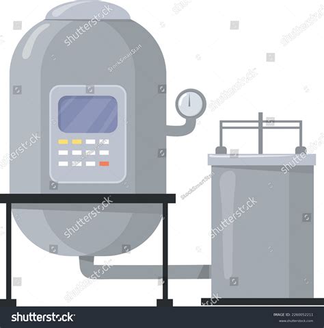 Metal Container Food Manufacture Fermentation Cartoon Stock Vector (Royalty Free) 2260052211 ...