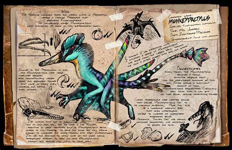 **MONKEYDACTYLUS: The Swooping Chemist of Ark!!** - Creature submission archive - ARK - Official ...