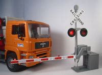 Railroad Crossing Gate Toy, Flashing lights, Motorized gate, Bell soun ...