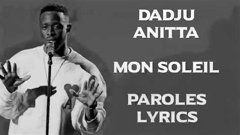 Dadju, Anitta - Mon soleil (Paroles_Lyrics) - video Dailymotion